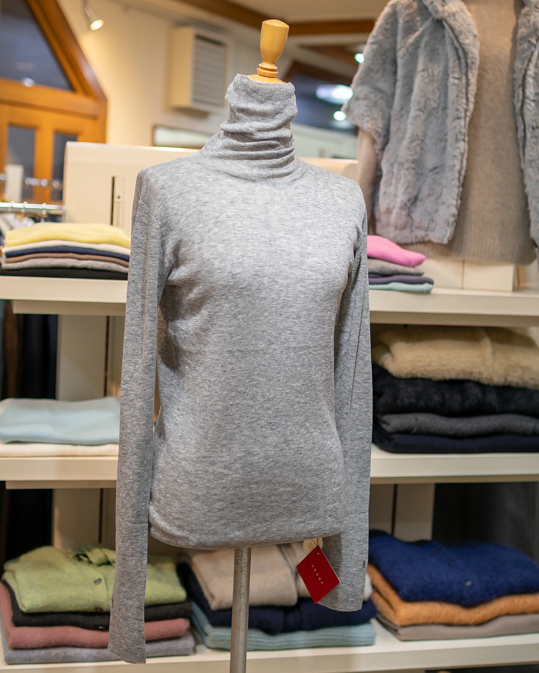 mocochi タートルリブプルオーバー