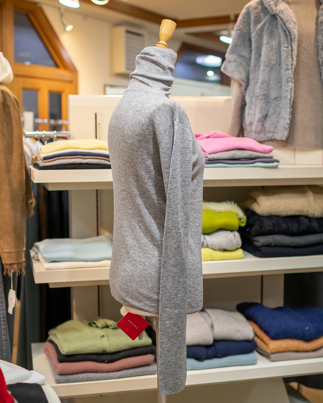 mocochi タートルリブプルオーバー