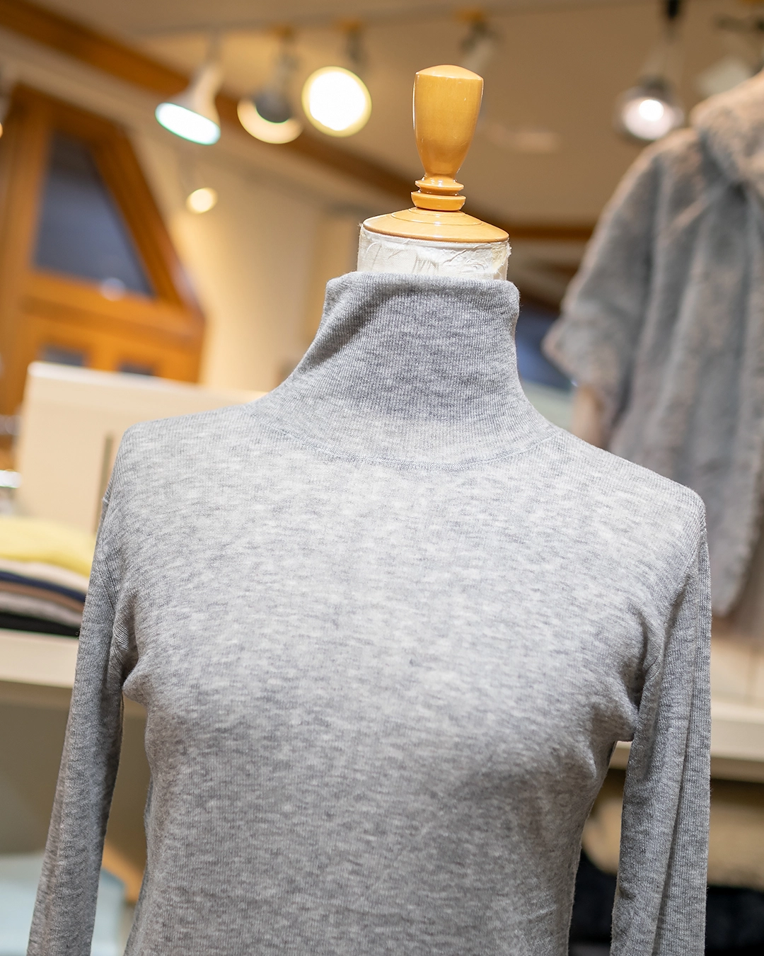 mocochi タートルリブプルオーバー